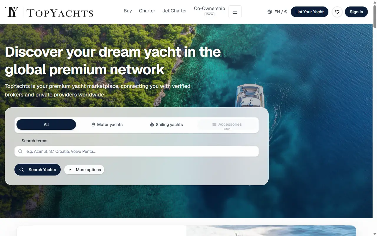View the live TopYachts site (opens in a new tab)